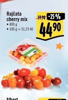 Rajčata cherry mix
