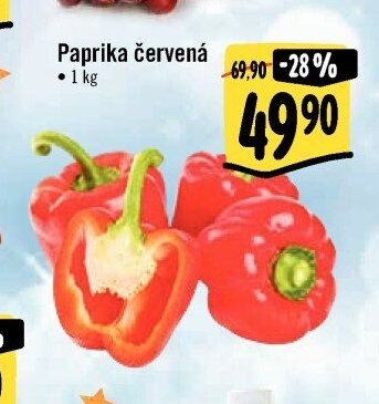 Paprika červená