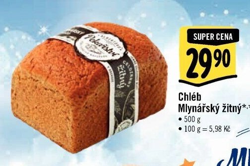Chléb Mlynářský žitný