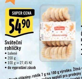 Sváteční rohlíčky