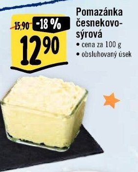 Pomazánka česnekovo-sýrová