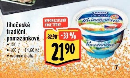 Jihočeské tradiční pomazánkové