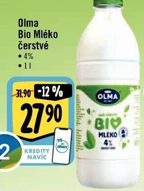 Olma Bio Mléko čerstvé