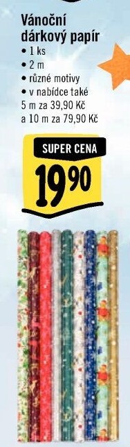 Balicí papír vánoční