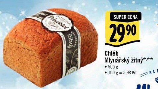 Chléb Mlynářský žitný Albert