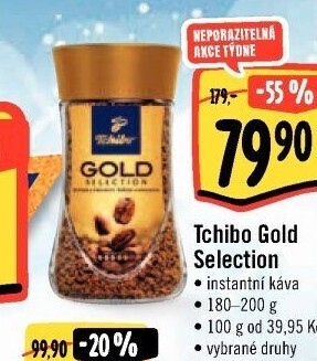 Instantní káva Tchibo Gold Selection