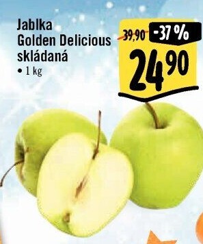 Jablka Golden Delicious