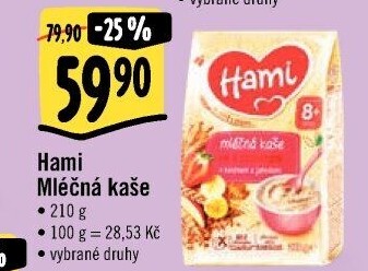 Kaše mléčná Hami