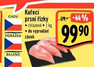 Kuřecí prsní řízky