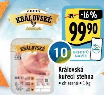 Kuřecí stehna královská Albert