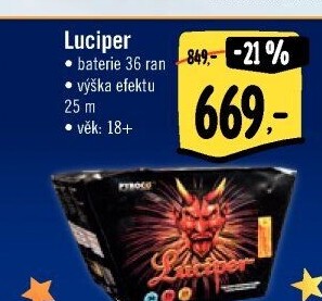 Ohňostroj Luciper Pyroco