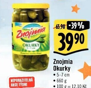Okurky Znojmia