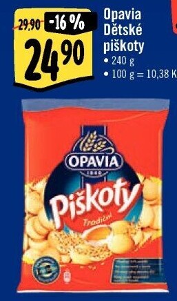 Piškoty Opavia