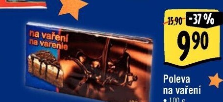 Poleva kakaová na vaření Kaumy