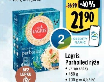 Rýže parboiled Lagris