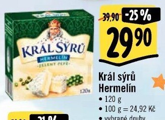 Sýr Hermelín Král sýrů