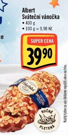 Vánočka sváteční Albert