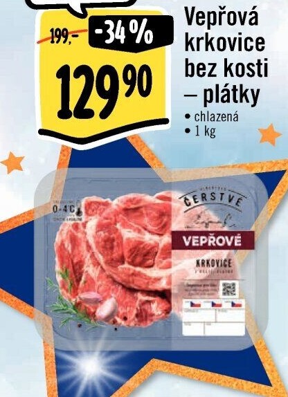 Vepřová krkovice bez kosti Albert