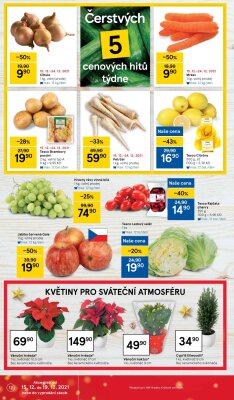 akční leták Tesco 15.12.2021-19.12.2021