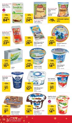 akční leták Tesco 15.12.2021-19.12.2021