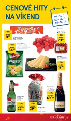 akční leták Tesco 15.12.2021-19.12.2021