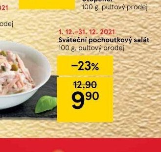 Sváteční pochoutkový salát