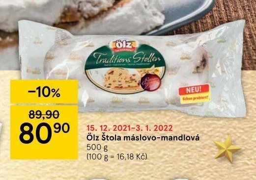 Ölz Štola máslovo-mandlová