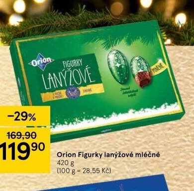 Orion Figurky lanýžové mléčné