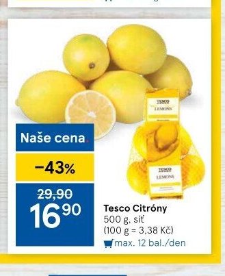 Tesco Citróny