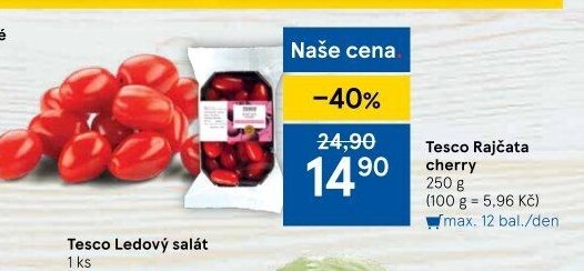 Tesco Rajčata cherry