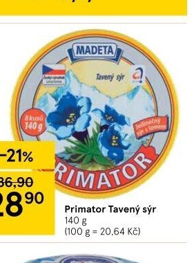 Primator Tavený sýr