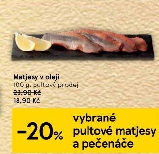 Matjesy v oleji