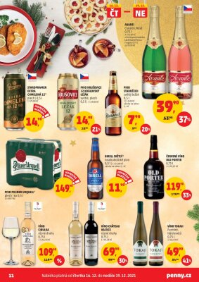 akční leták Penny Market 16.12.2021-19.12.2021