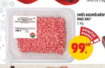 SMĚS ROZMĚLNĚNÝCH MAS XXL