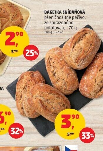 BAGETKA SNÍDAŇOVÁ