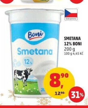 SMETANA 12% BONI