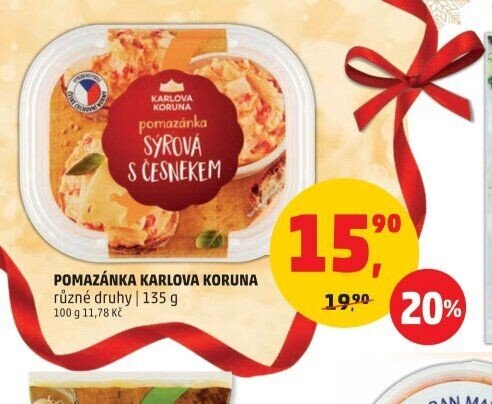POMAZÁNKA KARLOVA KORUNA