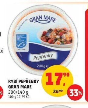 RYBÍ PEPŘENKY GRAN MARE