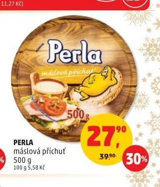 PERLA máslová příchuť