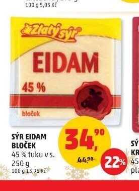 SÝR EIDAM BLOČEK