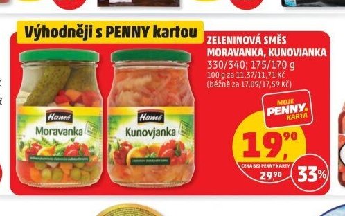 Zeleninová směs Moravanka, Kunovjanka