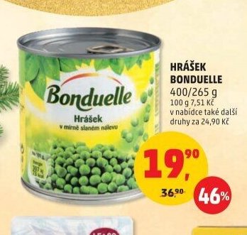HRÁŠEK BONDUELLE