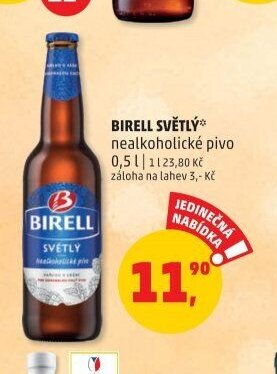 BIRELL SVĚTLÝ*