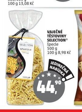 VAJEČNÉ TĚSTOVINY SELECTION