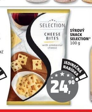 SÝROVÝ SNACK SELECTION