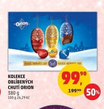 KOLEKCE OBLÍBENÝCH CHUTÍ ORION