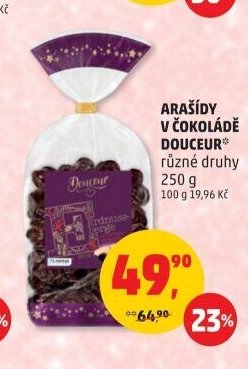 ARAŠÍDY V ČOKOLÁDĚ DOUCEUR