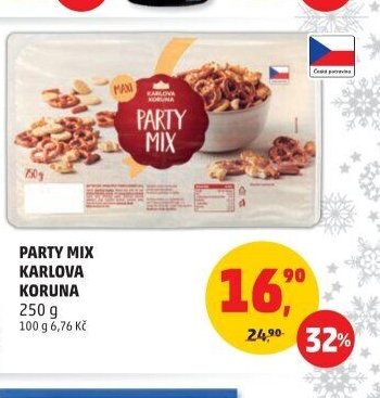 PARTY MIX KARLOVA KORUNA 250 g