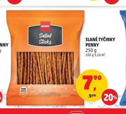 SLANÉ TYČINKY PENNY 250 g
