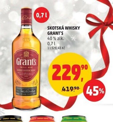 Skotská whisky Grant's